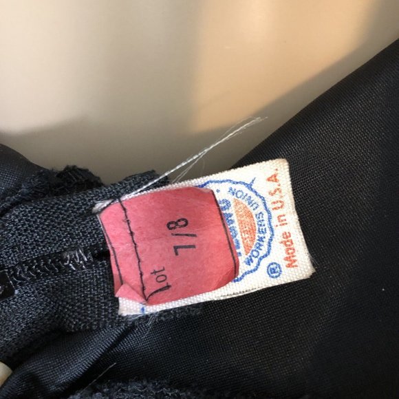 SOLD Vintage 80s Gothic Princess Black Lace Tulle Mermaid Cocktail Formal Dress - Picture 13 of 14